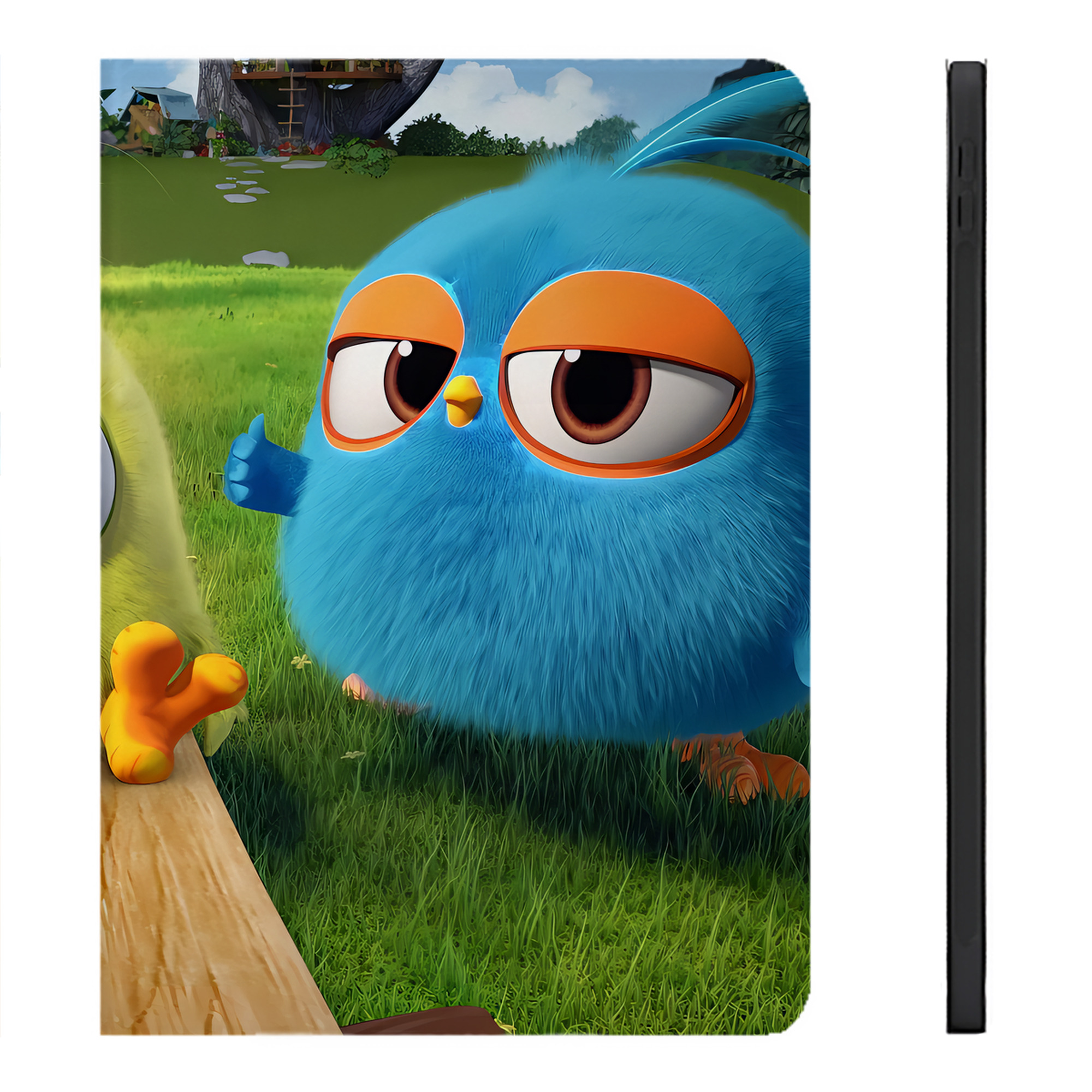 （画像用） Angry Birds アングリーバード IPadケース ペンホルダー付き ブックスタイルデザイン